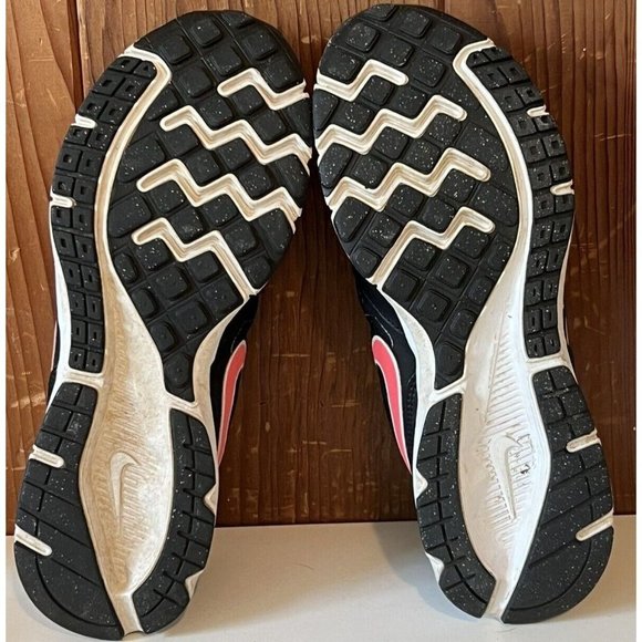 Nike Downshifter Womens Black Coral Running Shoes 684765-002 Size 10 - Picture 7 of 9